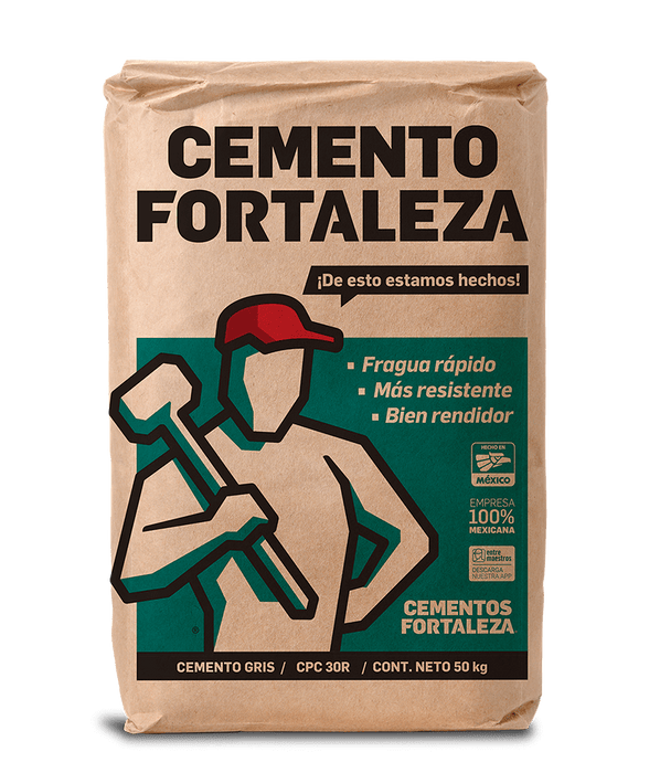 FORTALEZA CEMENTO GRIS CPC 30R SACO 50KG